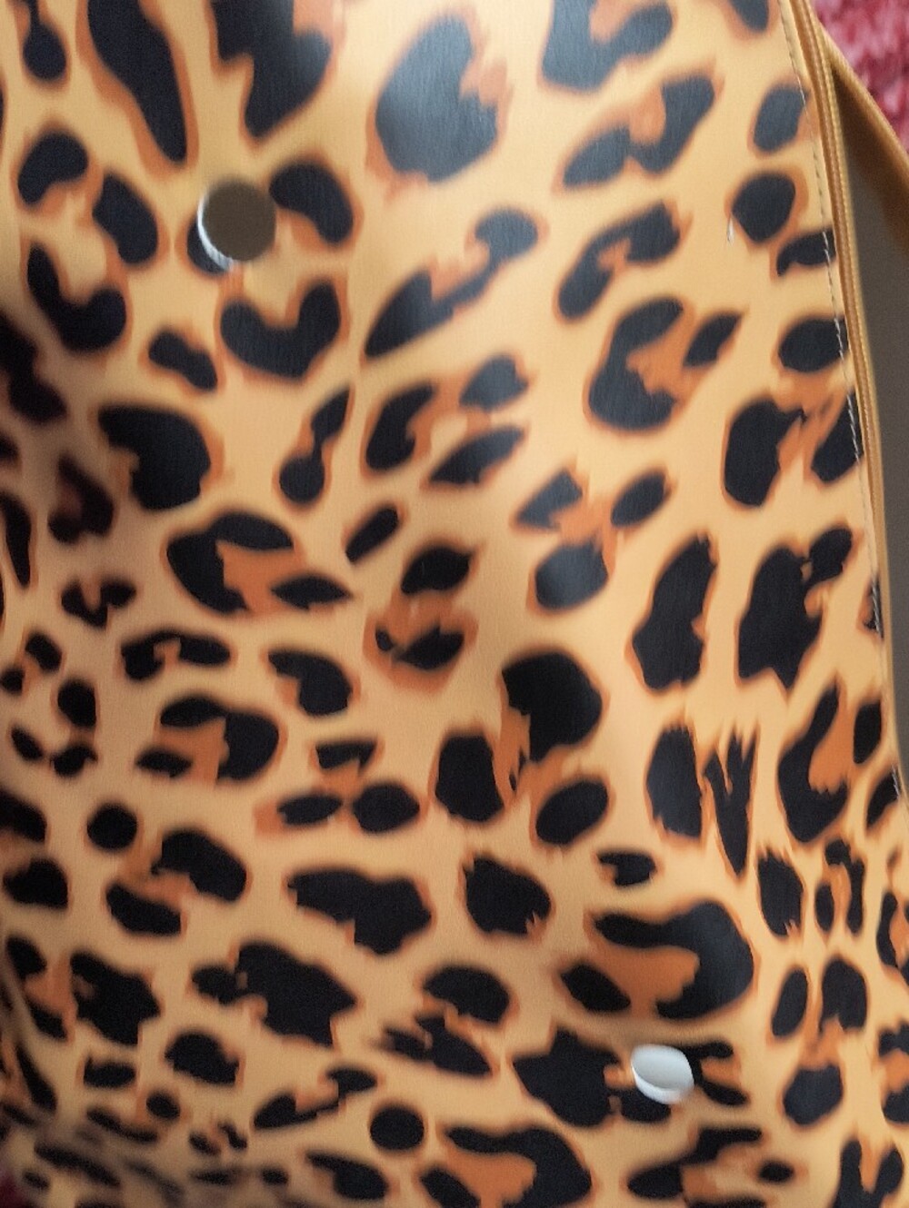 💕LOOK💕Simply Hot Pink Tote Bag with Leopard Print Insert And Lots Of Extras - Picture 6 of 8
